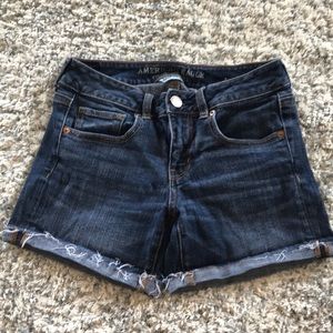 American Eagle Midi jean shorts